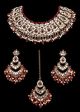 Mirrored Asian Indian Pakistani Jewellery Set - Antique NARM12300 Indian Jewellery