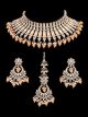 Premium American Diamond Silver Indian Jewellery Set NSPA12434 Indian Jewellery
