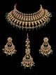 American Diamond Antique Indian Jewellery Set NAGA12445 Indian Jewellery