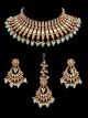 American Diamond Antique Indian Jewellery Set NAGA12446 Indian Jewellery