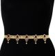Champagne Pearl, Antique Saree Belt - purple LAUL11389 Indian Jewellery