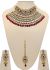 Grand Kundan Semi-Choker Necklace Set BERK10723 Indian Jewellery