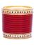 Traditional Punjabi, Dotted White Crystal Wedding Chura - blood red UGRC12381 Indian Jewellery