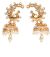 Large Peacock Multi Coloured Jhumka EGWL10352 Indian Jewellery