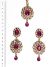 American Diamond Earrings and Tikka IAUA04379 Indian Jewellery