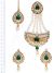 Mia Stud Earrings, Tikka & Pearl Jhumar Set IGGC10241 Indian Jewellery