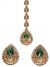 American Diamond, Antique Stud Earrings & Tikka - Sumandeep IAGA11006 Indian Jewellery
