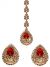 American Diamond, Antique Stud Earrings & Tikka - Sumandeep IARA11007 Indian Jewellery