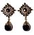 Stud Earrings With Hanging Drop ESBA02918 Indian Jewellery