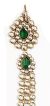South Indian Antique & Bottle Green Hair Choti JewelleryCAGK0980 Indian Jewellery