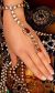 2 x Gold Mishi Hath Panjas HGWK03457C Indian Jewellery
