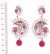Sophisticated Fine American Diamond Earrings ESPA03530 Indian Jewellery