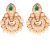 Medium Round Fine American Diamond Studs EEGA10406 Indian Jewellery