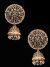 Champagne Statement Traditional Jhumka Earrings - EAPA12177 Indian Jewellery