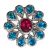Large Indian Flower Ring RSLA10310 Indian Jewellery