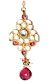 Kundan Medium Indian Tikka ZGRK03178 Indian Jewellery