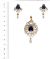 Delicate Indian Pendant Set NGLA04670 Indian Jewellery