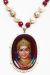 Large Indian God/ Goddess / Pooja Pendant Mala - Lakshmi NGRC04786 Indian Jewellery