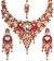 Gold Peacock Indian Necklace Set NAWC10560C Indian Jewellery