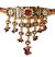 Intricate Meena Choker and Earrings Jewellery Set NGMP02895 Indian Jewellery