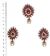 Isla Pendant & Earrings NARA10125 Indian Jewellery