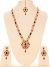 American Diamond Necklace Set - Usha NGRA10627 Indian Jewellery