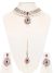 Light Gold Pearl Choker Set - NECKLACE & TIKKA ONLY NARK10772 Indian Jewellery