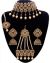 Regal Pakistani Jewellery Set - Choker, Jhumki, Tikka & Jhumar NANC11096 Indian Jewellery
