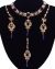 22k Plated American Diamond Jewellery Set - Roshni NELA11183 Indian Jewellery