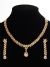 Delicate Gold Crystal Jewellery Set - Arishia NAPC11336 Indian Jewellery