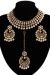 Antique Flexible Indian Jewellery Set - blush, nude NAPK11507 Indian Jewellery