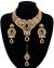 Statement Crystal Indian Jewellery Set - black NABC11637 Indian Jewellery