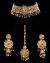 Floral Asian Indian Multi-Coloured Choker Jewellery Set NAMC11745 Indian Jewellery