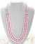 High-Quality Multi-Stranded Long Pearl Mala Necklace NEPL11895 Indian Jewellery