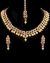 Indian Delicate Antique Flexible Set - Pale Yellow NAYA12070 Indian Jewellery