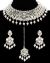 Kundan & Pearl Traditional Asian Indian Choker Jewellery - Silver NSWK12030 Indian Jewellery