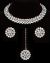 Crystal Silver Delicate Indian Jewellery NSLC12033 Indian Jewellery