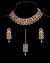 Elegant Champagne Crystal Indian Necklace Set NAWC12290 Indian Jewellery