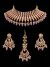 Lilac Purple American Diamond Antique Indian Jewellery Set NAUA12442 Indian Jewellery