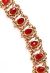 Polki Indian Anklet / Payal YARP04455 Indian Jewellery