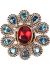 Large silver flower ring ASLA10925 Indian Jewellery