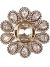 Large silver flower ring ASWA10927 Indian Jewellery