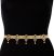 Champagne Pearl, Antique Saree Belt - golden champagne (lct) LANL11397 Indian Jewellery
