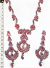 SHARON crystal necklace set NSPC0840 Indian Jewellery