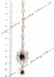 Navy Small/Medium Indian Fine American Diamond Tikka ZGLA04359 Indian Jewellery