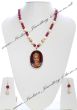 Large Indian God/ Goddess / Pooja Pendant Mala - Lakshmi NGRC04786 Indian Jewellery