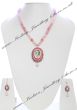 Medium Indian God/ Goddess / Pooja Pendant Mala - Radha Krishna Couple NGMK04793 Indian Jewellery