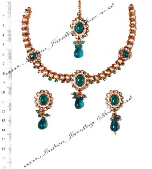 Shushma Delicate Indian Jewellery NALC04051 Indian Jewellery