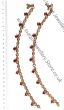 Premium American Diamond Delicate Indian Anklet YACA10337 Indian Jewellery