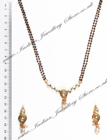 Kundan Mangalsutra Set MAWK04442 Indian Jewellery